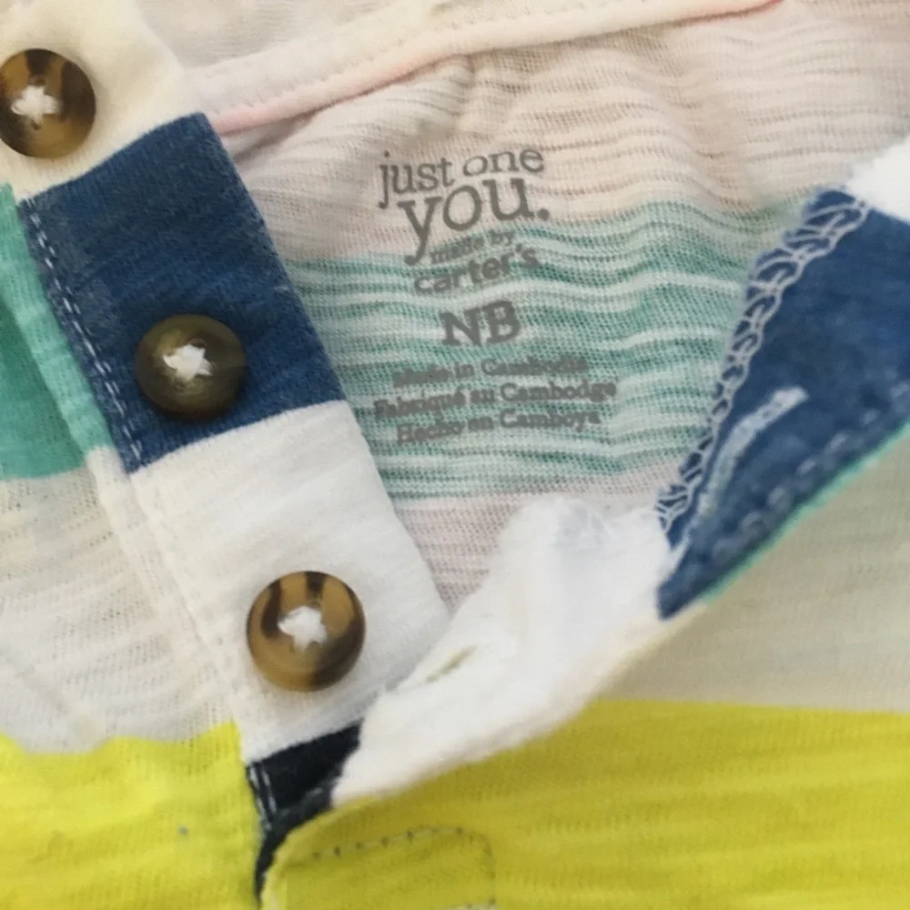 Newborn short sleeved tee
